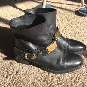 Real soft leather boots